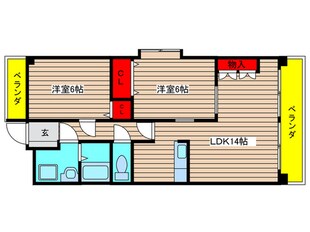 カ－サ・グラニ－レの物件間取画像